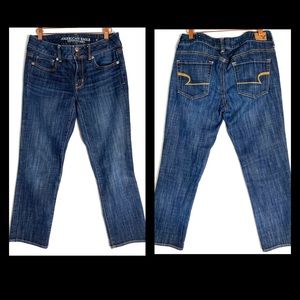 American Eagle Artist Crop Jeans Size 6